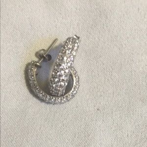 Sterling Silver CZ Earrings